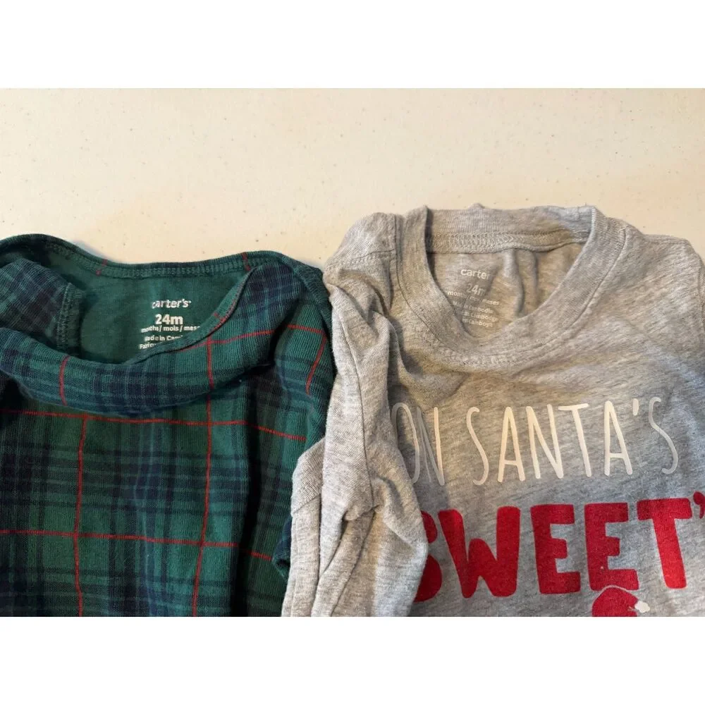 24month/2t Christmas/penguin clothing lot- 5 piece bundle